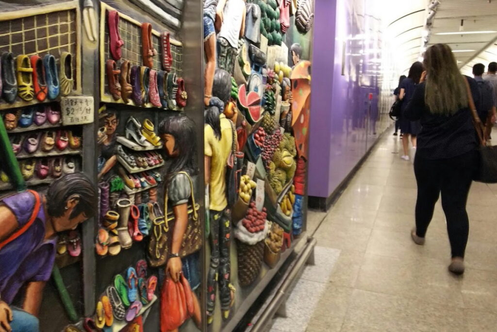 香港　西營盤の街