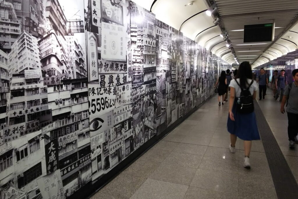 香港　西營盤の街