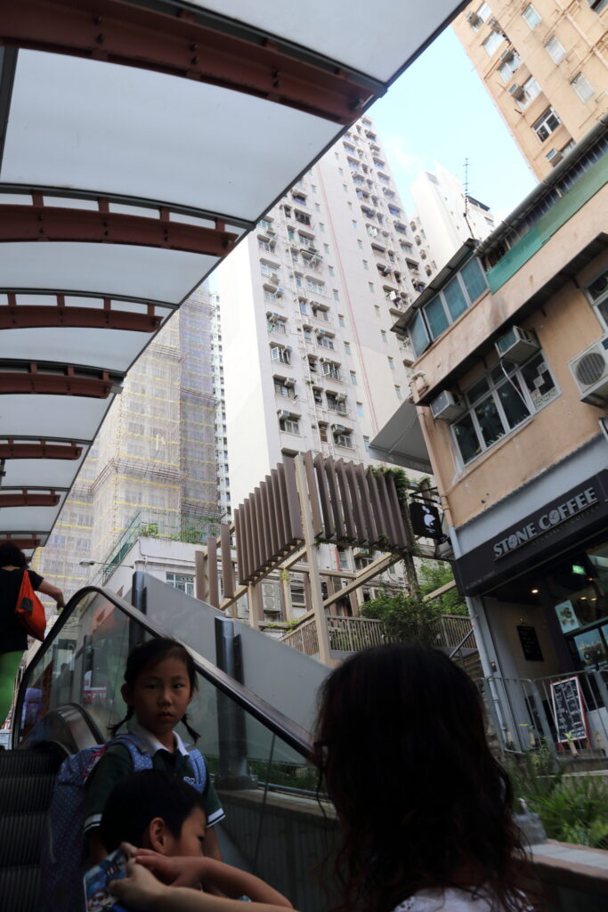 香港　西營盤の街